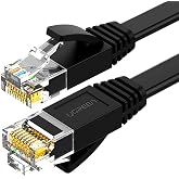 Ugreen CAT6 Flat Ethernet Kablosu, 2 Metre, Siyah
