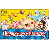 L'Allegro Chirurgo, Gioco da Tavolo Elettronico del Dottore, Set Medico con Carte, Parti Anatomiche e Malattie Divertenti, Gi