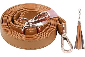 BEAULEGAN Crossbody Bag Strap - Microfiber Leather - Replacement for Handbag/Purse, Adjustable 150cm Long 2cm Wide