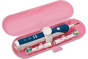 MEILINKEJI Étui de voyage pour brosse à dents électrique en plastique pour série Oral-B Pro - Coloris : rose