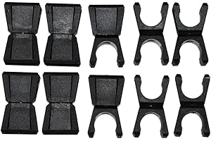 Boje Sport Lot de 10 rotules pivotantes (360 degrés) pour Jalons diamètre 25 mm - 10x 2S