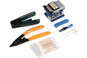 YOSOO FTTH Kit d’outils d’épissure pour fibre optique avec pince coupante FC-6S