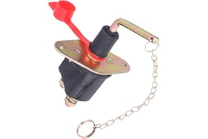 AKOZON Interruptor Aislador de Batería, Interruptor de Desconexión de Batería Power Kill Metal 300a 12-24V Metal Universal para Automóviles RVs Yachts Trucks