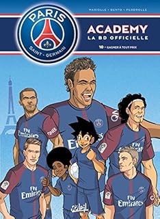 jaquette livre Paris Saint-Germain Academy T10