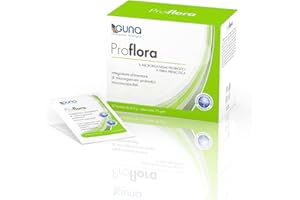 Guna Proflora 30 Bustine -Integratore Alimentare di Microrganismi Probiotici Microincapsulati