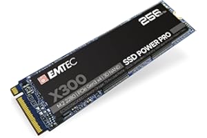 Emtec X300 M.2 SSD Power Pro 256 GB, M.2 2280, NVMe PCIe Gen 3.0 x4