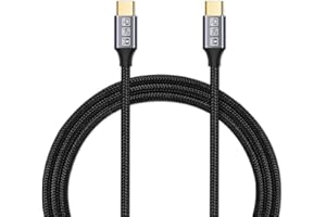 CAKOBLE USB-C to USB-C 3.1 Gen2 Cable 10Gbps Data Transfer, 100W 20V/5A 3.3ft USB Type C PD Fast Charging Cable 4K Video Output Compatible with Thunderbolt 3, MacBook Pro, Galaxy S21 1M