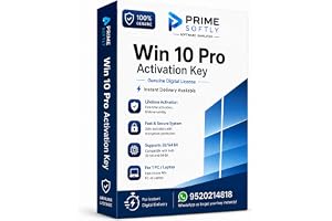 Win 10 Pro Single Device License Key Genuine Digital Product Instant Activation Lifetime Use