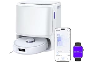 ‎NARWAL NARWAL Freo X10 Pro Saugroboter mit Wischfunktion, 11.000 Pa, DualFlow Tangle-Free, Selbstreinigung und Trocknung,8N Druck Breiterer Wischmopp, LiDAR-Navigation, 220Min Laufzeit, für Teppich,Tierhaare