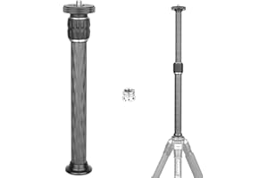 INNOREL ER222C uniwersalny statyw z włókna węglowego słup przedłużający kolumnę środkową przedłużacz statywu dwuczęściowy słup przedłużający słup środkowy do statywu monopod DSLR Camera 22,2 mm Max