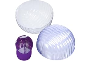 POPETPOP 10Pièces Support Transparent pour Chapeaux de Baseball Lot de Supports pour Maintien Affichage des Casquettes Forme Évite