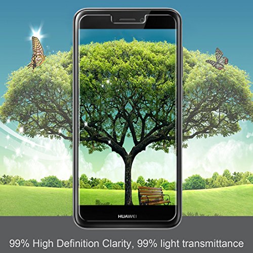 Huawei P8 Lite 2017 Protector de Pantalla  iVoler Protector de Pantalla de Vidrio Templado Cristal Protector para Pellicola Vetro Temperato Huawei P8 Lite 2017 -Dureza de Grado 9H  Espesor 0 20 mm  2 5D Round Edge- Ultra-trasparente   Anti-golpe   Ajuste Perfecto   No hay Burbujas - Garant  a Incondicional de 18 Meses