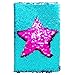 Produktbild MHJY Pailletten Tagebuch Notizbuch Wendbar DIY Cute Notizblock Journalist Mermaid Sequins Notepad Darly Journal Notebook für Kinder Erwachsene Mädchen Tochter