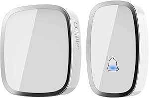 Campanello Senza Fili Satisure - 58 Melodie, Portata 400m, Impermeabile IP55, Con 2 Trasmettitori E 4 Ricevitori - Foto 4