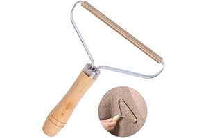 VEGCOO Rasoirs Anti-Bouloches, Décapant de Peluches, Machine Manuelle de Rasoir de Vêtements avec Reusable, Reconstituant des Vêtements Coat, Wool Sweater et Carpet (1PCS)