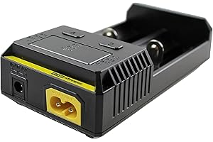 Nitecore - Nouveau i2 - IntelliCharger - Mixte Adulte - Noir