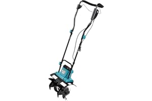 K&S KÖNNER&SÖHNEN Könner & Söhnen KS 1000T E Motobineuse électrique, Fraises métalliques, Largeur de Travail 36 cm, Profondeur jusqu'à 22 cm, 1000 W, 230 V, 8 kg, Motoculteur pour Jardin, Plates-Bandes