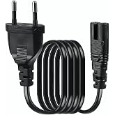 Derwell 3 Metre Teyp Işıldak Fişi C7 Power G&uuml;&ccedil; Kablosu 3M 2X0.75 Enerji Kablosu 2 Pinli Power Cord