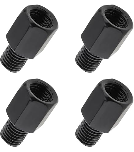 Yizhet Universale 7/8" 22mm Specchio Moto, Retrovisore CNC Alluminio - 3