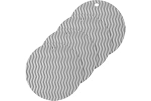 Uktunu Sottopentola Silicone Set di 4 Presine in Silicone Sottobicchieri Antiscivolo Anti-Scottatura per Cucina Lavabile in Lavastoviglie, Grigio