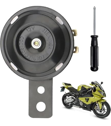 QWORK Clacson Auto, Clacson Ad Aria, Troba D'aria Per Auto 12V 150db - 6