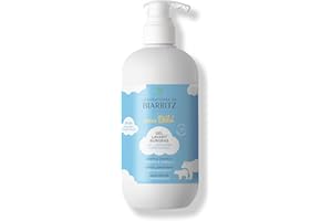 LABORATOIRE DE BIARRITZ Laboratoires de Biarritz - Gel Lavant Surgras pour Bébé - Sans Parfum - pH Neutre - Certifié Bio - Pour la Peau et le Cuir Chevelu de Bébé - 500 ml - Fabriqué en France