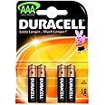 DURACELL AAA BATTERIES - 4 PACK