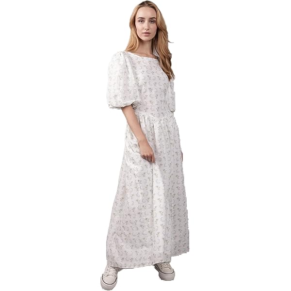 American Eagle Women's AE Smocked Midi Dress S Multi: Buy Online at Best  Price in Egypt - Souq is now Amazon.eg