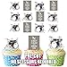 Produktbild Keep Calm and Drums Mix Essbar Stand-up Cupcake Topper (Pack von 12)