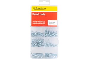 Sterling PNAIL1 Small Nails, Clear, Set of 1000 Pieces