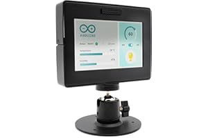 KKSB CASES KKSB Boîtier avec support réglable pour Arduino GIGA WiFi et Arduino GIGA Display Shield - Seul le boîtier et le support réglable (GIGA WiFi et GIGA Display Shield ne sont pas inclus)