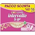 LINES INTERVALLO Ripiegato, PACCO SCORTA, Confezione da 176 Proteggislip