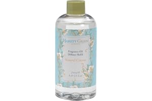 Hassett Green London - Naturlig Bomull - Doftolja Reed Diffuser Refill - Större Storlek 250ml Flaska för Hemmet och Gåvor