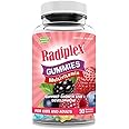 Radiplex Multivitamin Gummies | Strawberry Flavor | With Vitamin B12, C, D3, Biotin, Calcium & Iron | Supports Immunity, Energy & Overall Health | Gelatin-Free | For Kids, Men & Women | 30 Gummies