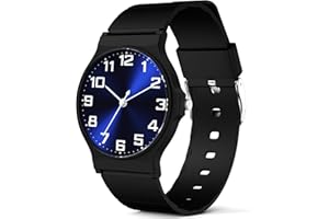 SOCICO Kids Analog Watch Boys Girls Watch, 30M Waterproof Sports Watches for Teen for Ages 8-16, Easy to Read Children's Watch Kids Great Birthday Gifts Christmas Day