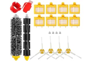 BABUZOM Repuesto de Accesorios Kit Compatible para Aspiradora iRobot Roomba Serie 700 720 750 760 765 770 772 772e 774 775 776 776p 780 782 782e 785 786 786p 790
