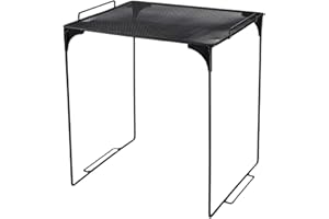 CUSROS Locker Organizer Shelf Mesh Locker Organizer Stackable School Locker Shelf Magnetic Pencil Cups, Locker Shelf, Marker Holder for School Essentials Office Locker Accessories Black A