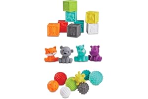 Infantino Balles, blocs, et ensemble de Buddies Jouet d'activité