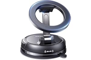 UGREEN Magsafe Uchwyt samochodowy N55 Super siła magnetyczna z ultra mocną przyssawką i silikonową podkładką, uchwyt na telefon komórkowy do samochodu Kompatybilny z iPhone 17 16 15 14 13 12 Pro Max