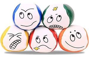 DYOUen Jonglierbälle für Anfänger 12 Stück Jonglierball Set Jonglierbälle Kinder für Drinnen und Draußen