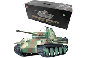 HENG LONG Henglong 1:16 Panther Type G I RC Tank (IR+Shoot+Smoke+Sound+Metal Gearbox)