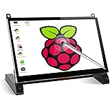 Raspberry Pi Monitor, EVICIV 7 Inch Touchscreen Monitor, 1024x600 HD Display With Built-in Speakers, Use For Smart Home Cente