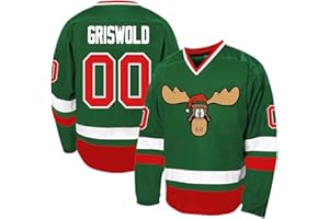 CUTHBERT #00 Griswold Movie Eishockey Trikot Herren Weihnachten S-3XL Urlaub Stitched Shirts