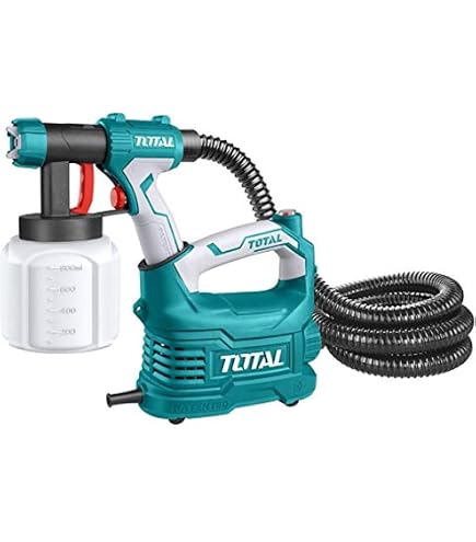 Total Pistola A Spruzzo Ad Aria TAT11001 – Alte Prestazioni – Colore Teal White