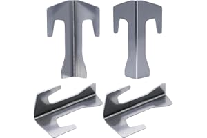 RUNYU 4 PCS Entretoises Universelles en Aacier Inoxydable pour Brasero Exterieur de Jardin, Anneau de Barbecue, Plaques de Feu, Brasero, Barbecue, Tonneau à Feu