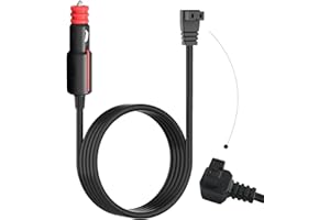 XQZMD 2.5M 12V Car Fridge Cable, Mini Electric Automotive Refrigerator Extension Cord, Car Cooler Box Power Supply Cable (2.5M)