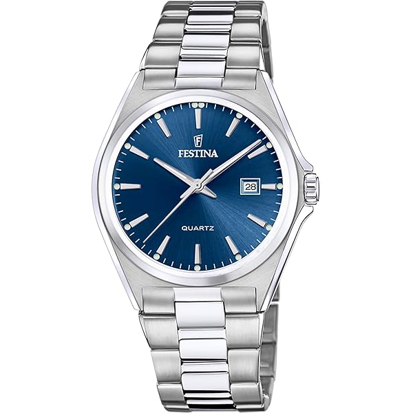 Festina Orologio Uomo Analogico - Acciaio Inox 316L Multicolore - Movimento al Quarzo - Cronografo - Vetro Minerale Alta Resistenza - Impermeabile 5 ATM - F20637/1 Special Prices