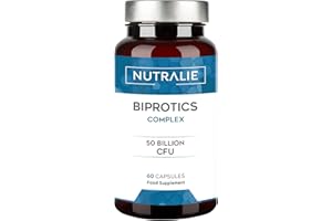 PROBIOTIQUE Flore Intestinale - Cure Express 10 Souches BIO-Disponibles Enzymes Digestives - Ferments Lactiques - Probiotique Vegan dont 7 Lactobacillus - 60 Gélules NUTRALIE