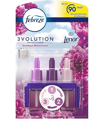 Febreze 3Volution Air Freshener Plug-In Starter Kit Cotton Fresh 20ml