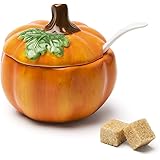 Excelsa Zucca Formaggera/Zuccheriera, Ceramica, Arancione, capacità: 200 ml